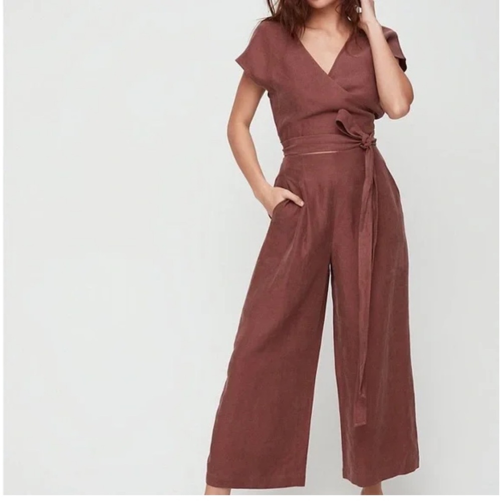 Aritzia Wilfred brax jumpsuit, size 4